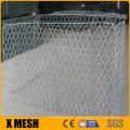 Low price Zinc aluminum alloy steel wire diy gabion wall mesh for thermal rock banks